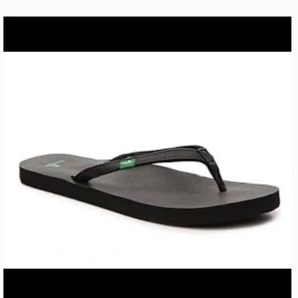 Sanuk yoga spree flip flops, so comfy! - Picture 1 of 3